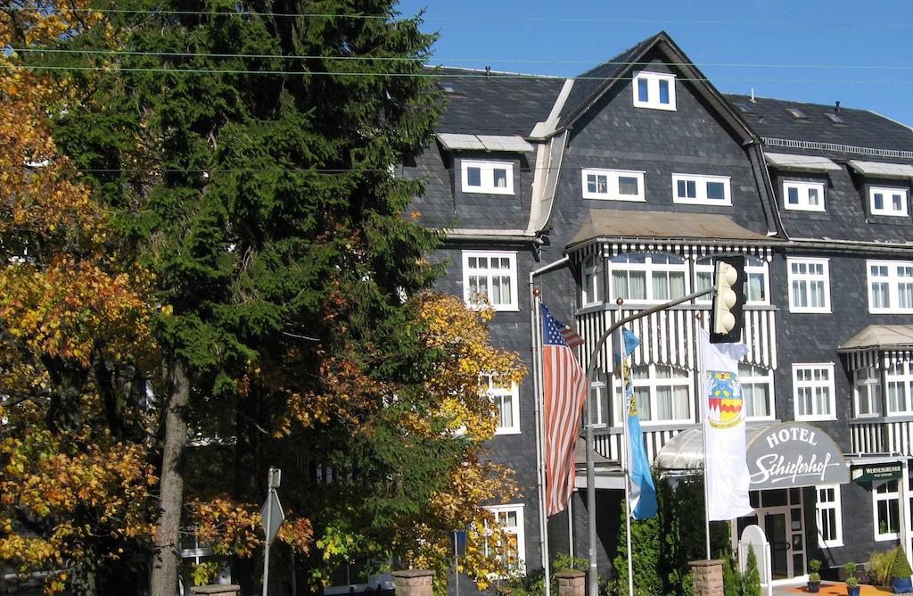 Hotel Schieferhof - Glaslust Neuhaus am Rennweg Ngoại thất bức ảnh